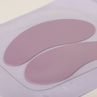 SILICONE - Reusable eyepads [Colour : Purple ]